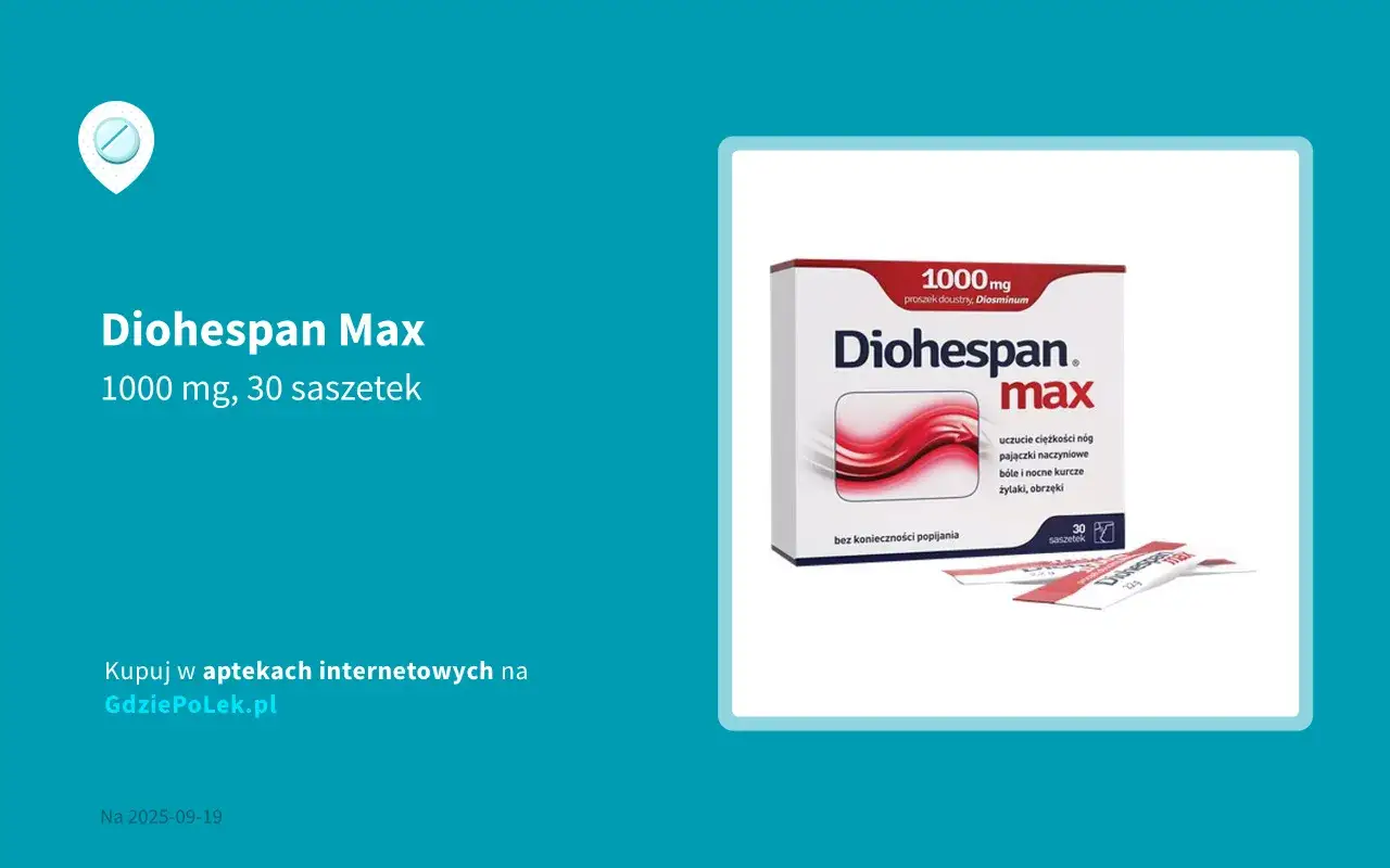 Diohespan Max: lek czy suplement? Poznaj kluczowe różnice i działanie