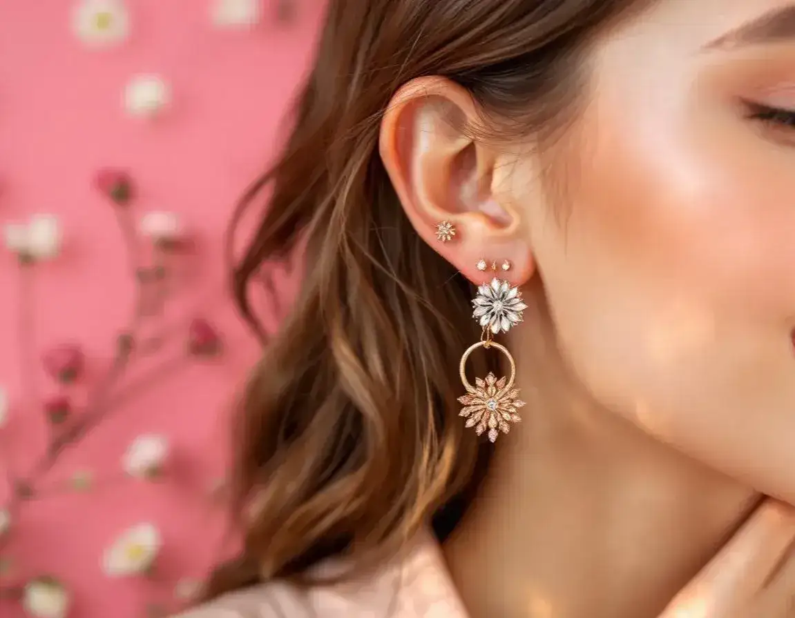 Najmniej boli kolczyk w uchu – wybierz najbezpieczniejsze miejsce