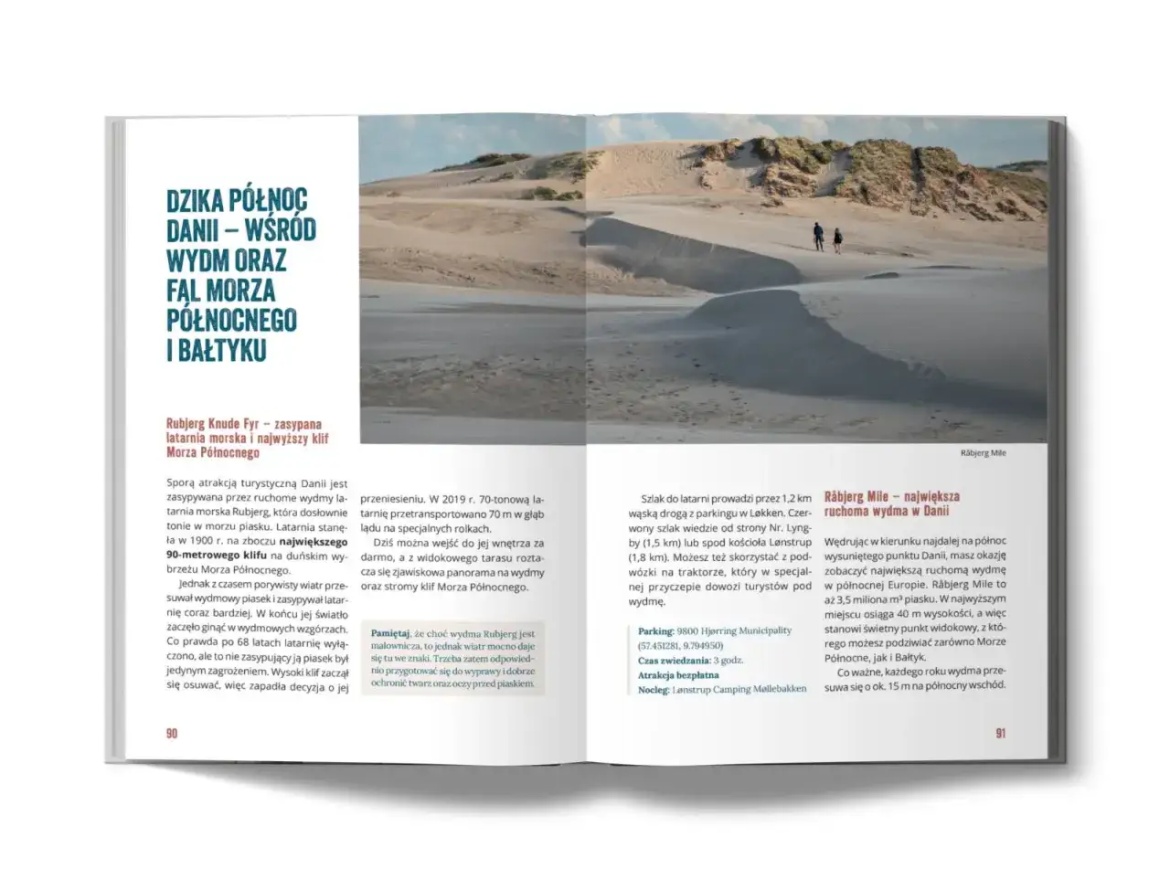 Wydmy i klify Danii Północnej, idealne na wycieczkę. Co przywieźć z Danii? Pamiątki z piasku i muszelek.