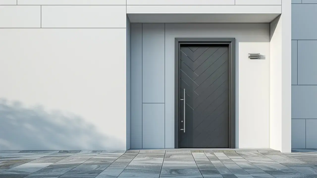 Drzwi zewnętrzne nowoczesne antracyt: styl i funkcjonalność