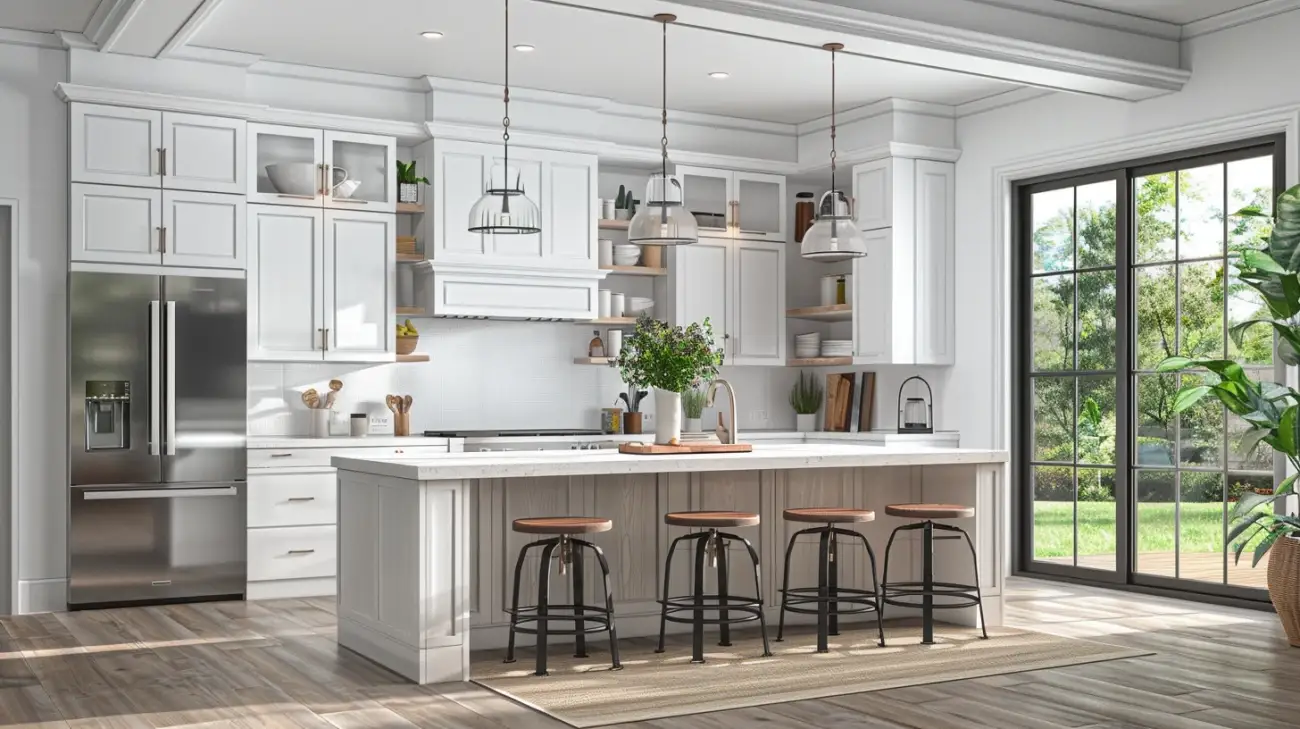 Biała kuchnia - jakie dodatki będą pasować do tego typu wnętrza?