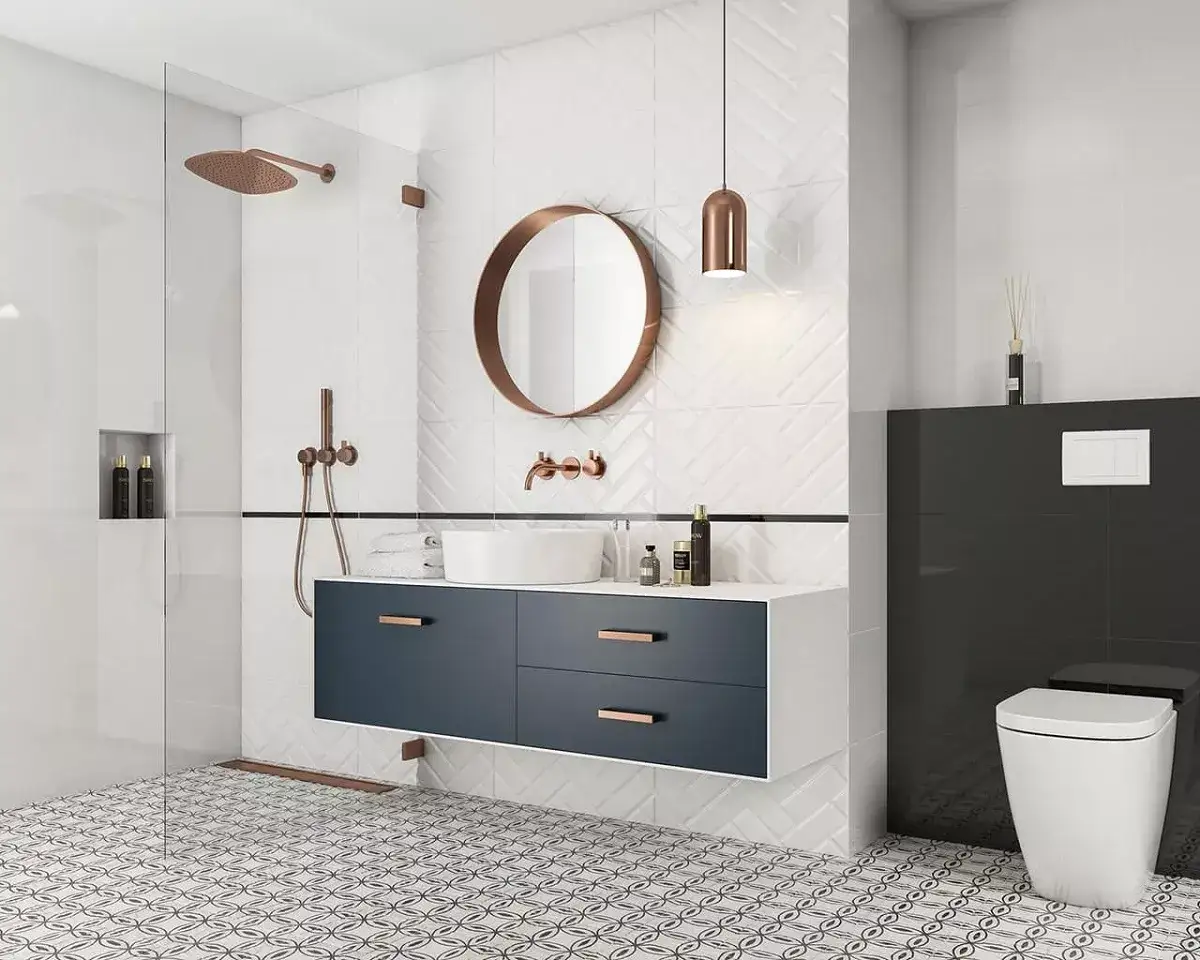 Łazienka połysk czy mat – wybór, który zmieni Twoje wnętrze na lepsze!