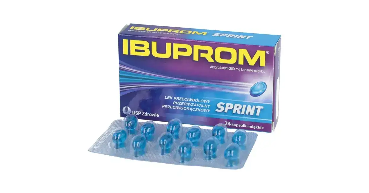Ibuprom Sprint: Prawidłowe odstępy między dawkami i zalecenia