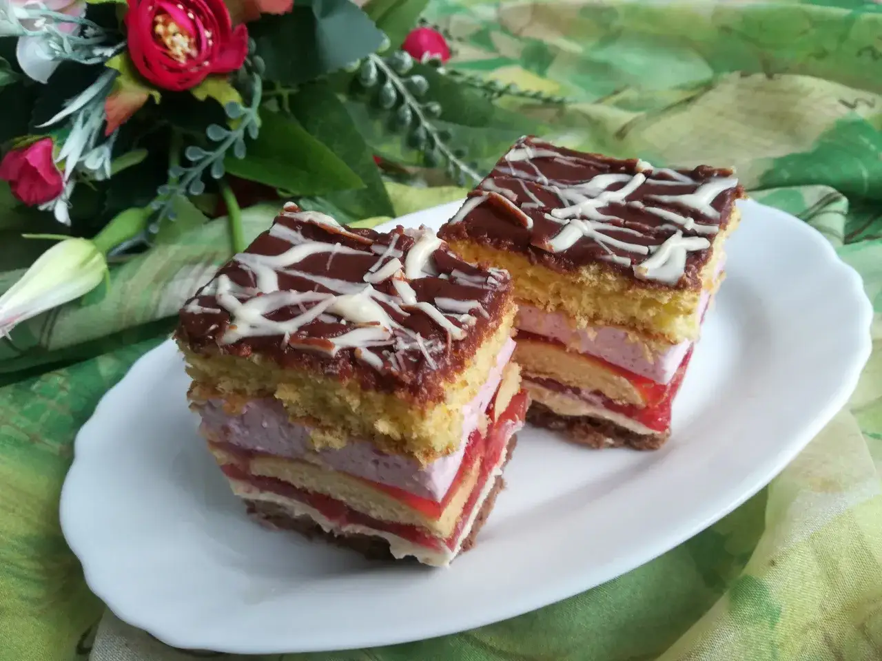 Prosty przepis na ciasto wszystkiego najlepszego dla siostry Anastazji na specjalną okazję