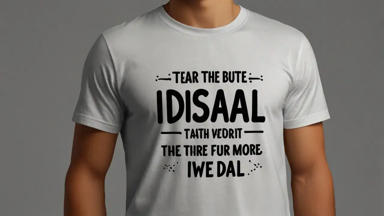 Koszulka chodzący ideał: Nietypowy prezent, który rozbawi każdego