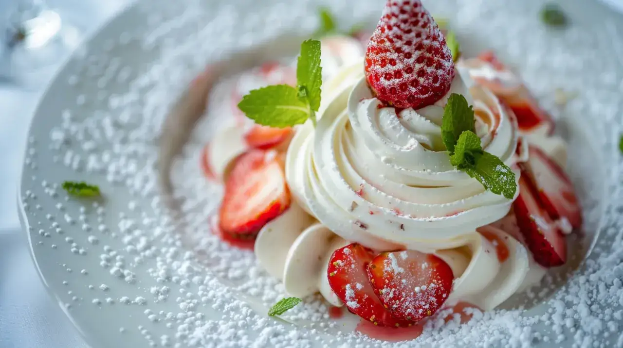 Beza z truskawkami i mascarpone: Letni deser marzeń na letnie upały