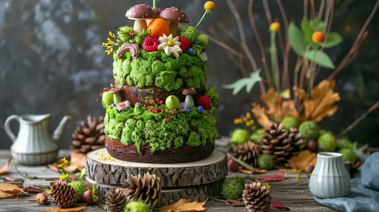 Tort leśny dla dzieci: Oryginalne ciasto na przyjęcie
