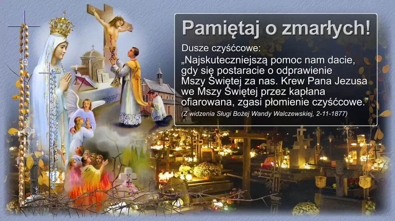 Modlitwa na cmentarzu: Znajdź idealne słowa i pomóż duszom