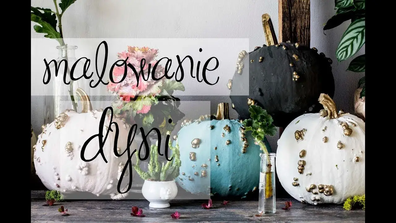 Jaką farbą pomalować dynie, aby uzyskać najlepszy efekt?