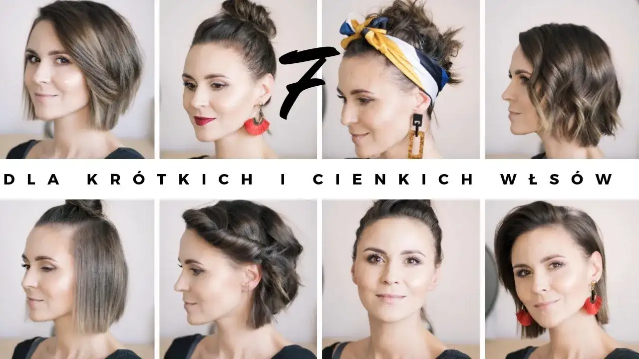 Jak zrobić fajną fryzurę z krótkich włosów - proste techniki i porady