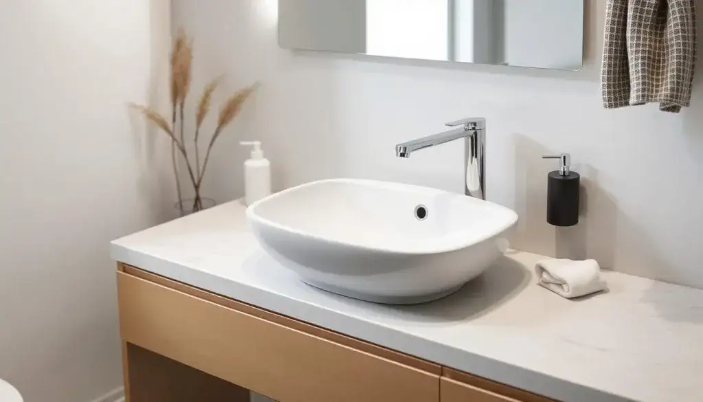 Jak wysokość szafki pod umywalkę nablatową wpływa na komfort użytkowania