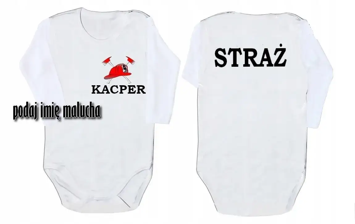 Najlepsze body niemowlęce straż – wyjątkowe wzory i komfort dla malucha