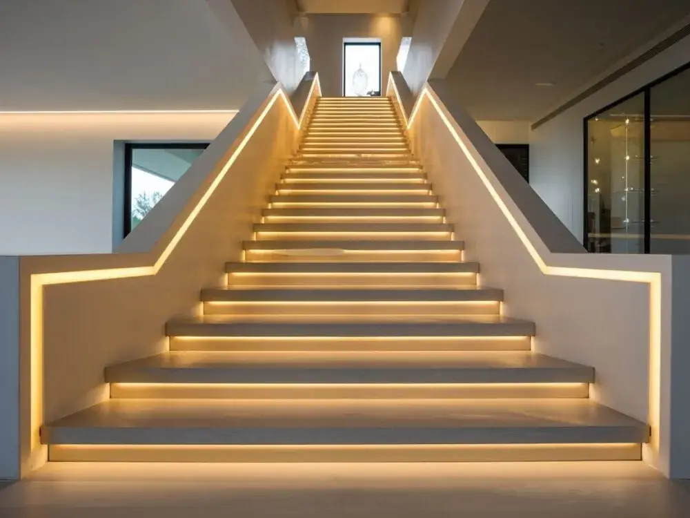 Jak podświetlić schody: proste metody na bezpieczne i stylowe oświetlenie