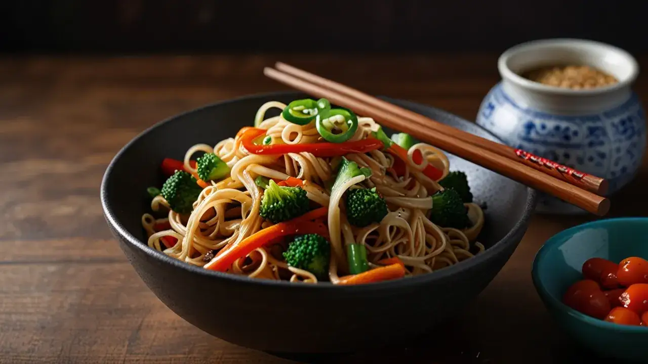 Makaron mien z warzywami: Szybki i smaczny przepis na obiad