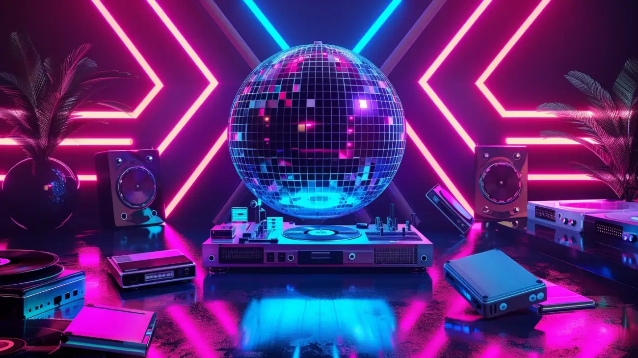 Jak przygotować dekoracje na imprezę w stylu lat 80.? 