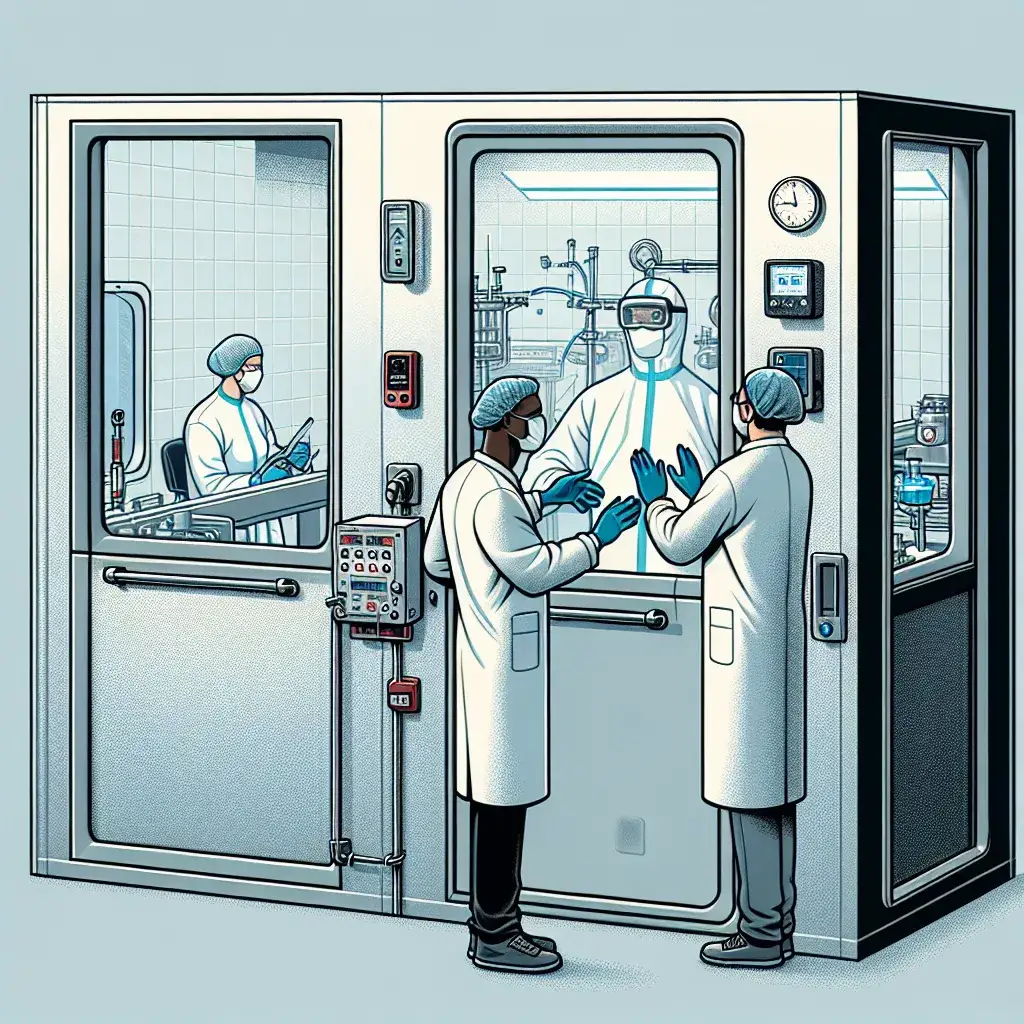 Jak efektywnie korzystać z okna podawczego w clean roomie