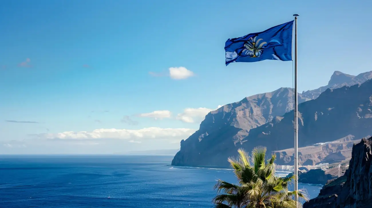 Teneryfa - co oznacza flaga? Wyjaśniamy znaczenie symboli i barw