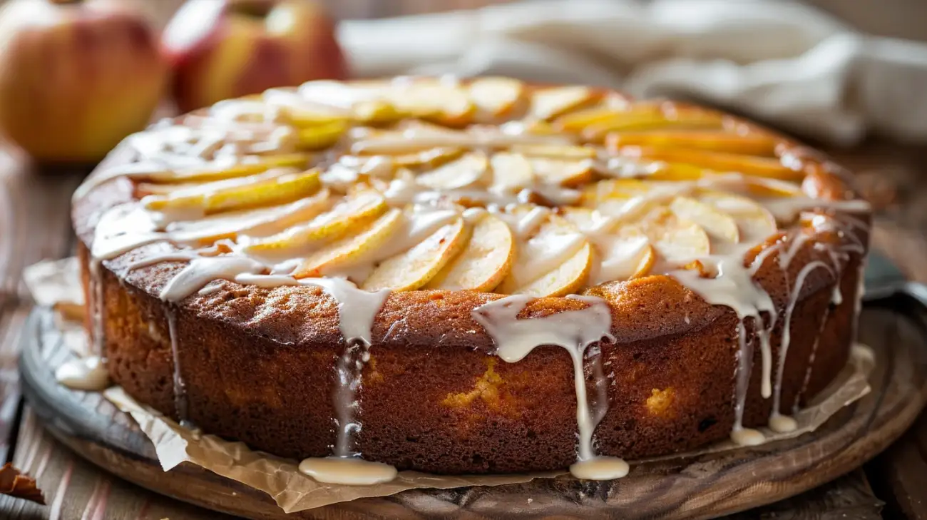 Delikatne ciasto z olejem i jabłkami: smak lata w twoim domu