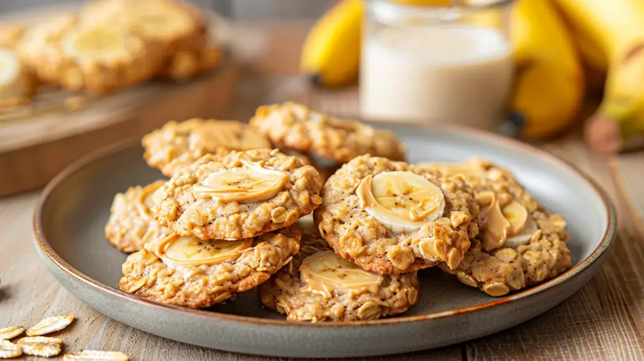 Ciasteczka owsiane z bananem: Zdrowa przekąska w 5 minut. Spróbuj!