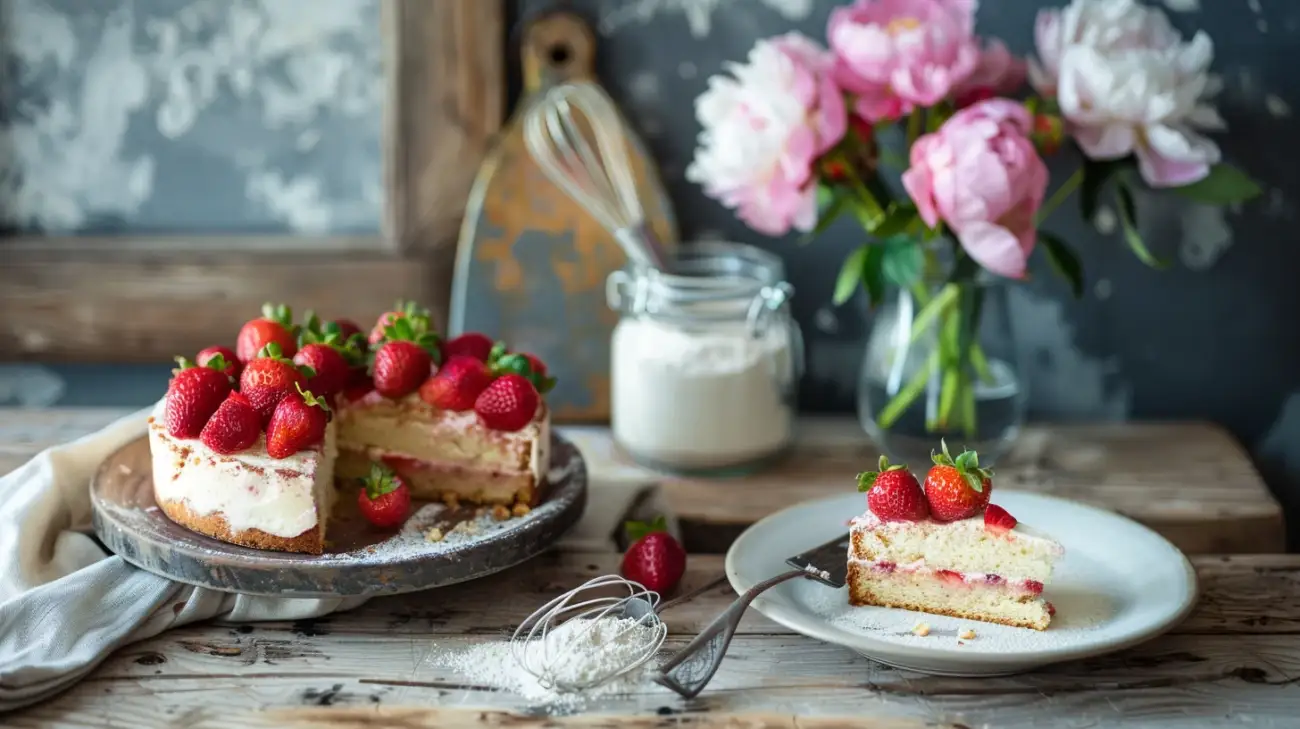 Jak upiec bezglutenowe ciasto z truskawkami na lato