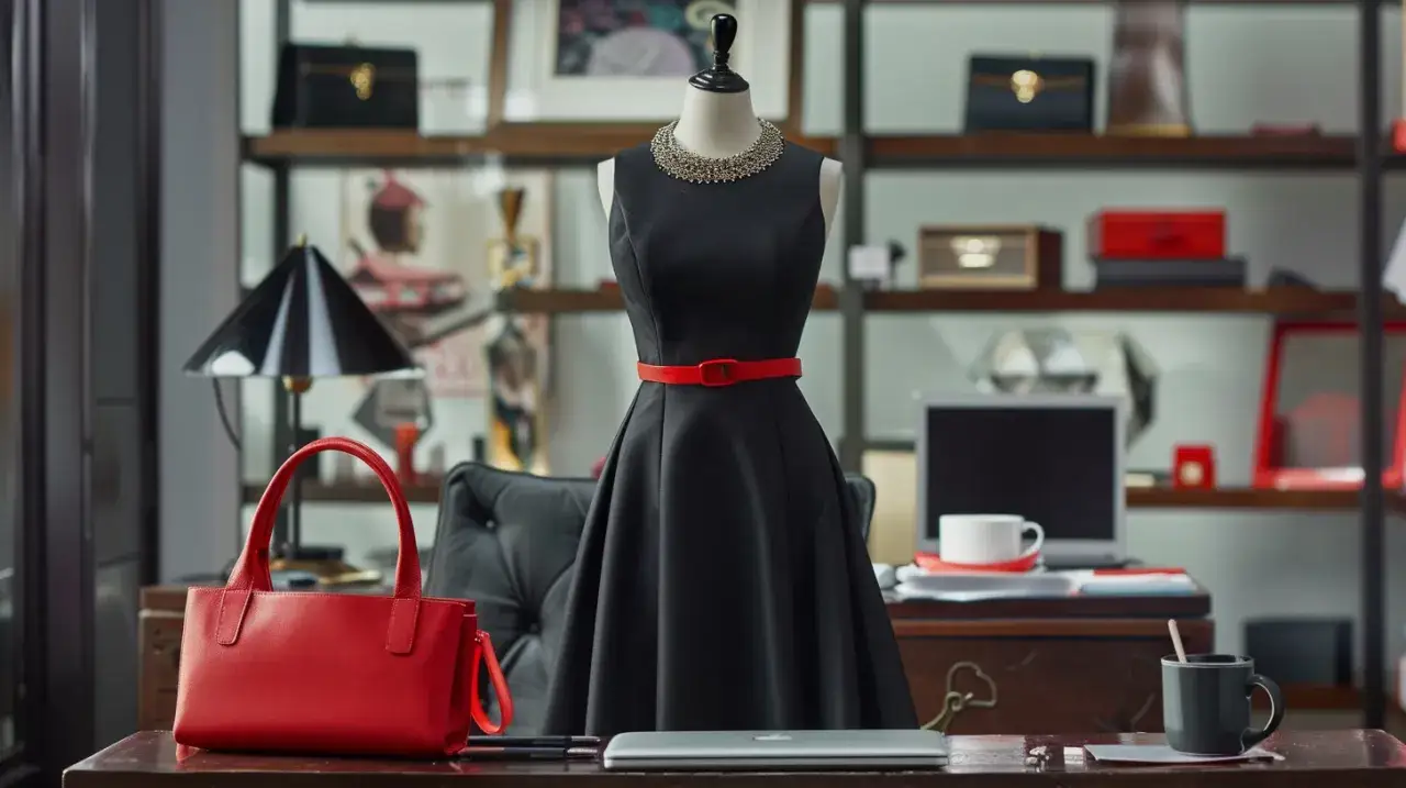 Czarna sukienka do pracy: 5 trików na modny look, który olśni