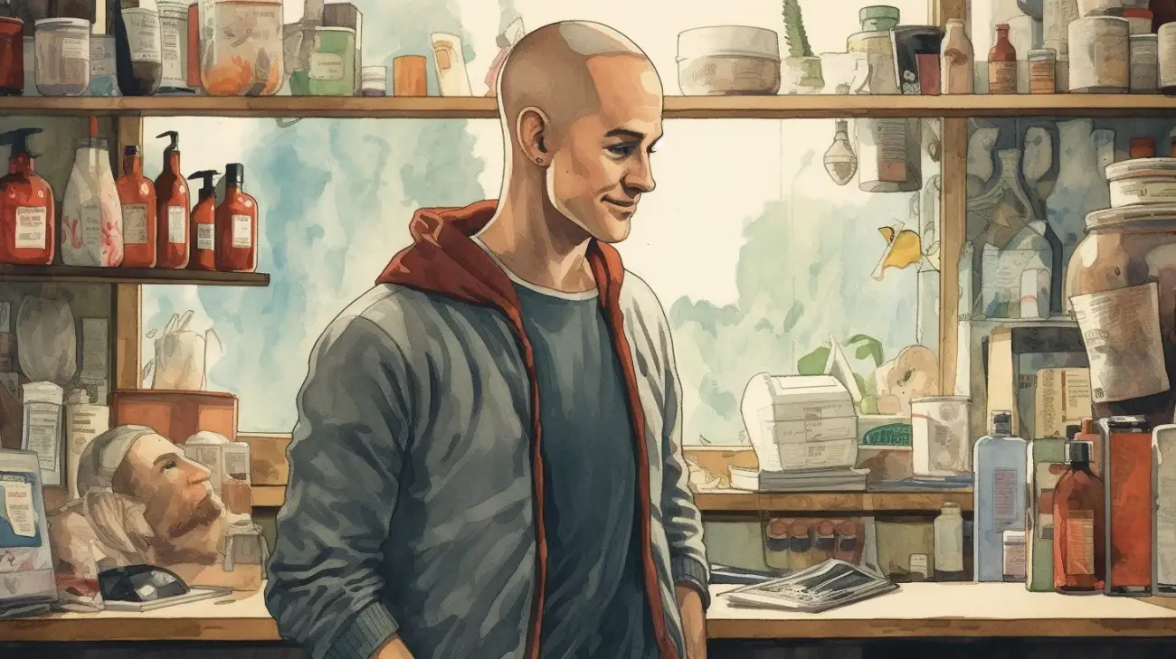 Fryzury męskie łyse: Inspiracje dla mężczyzn preferujących łysienie