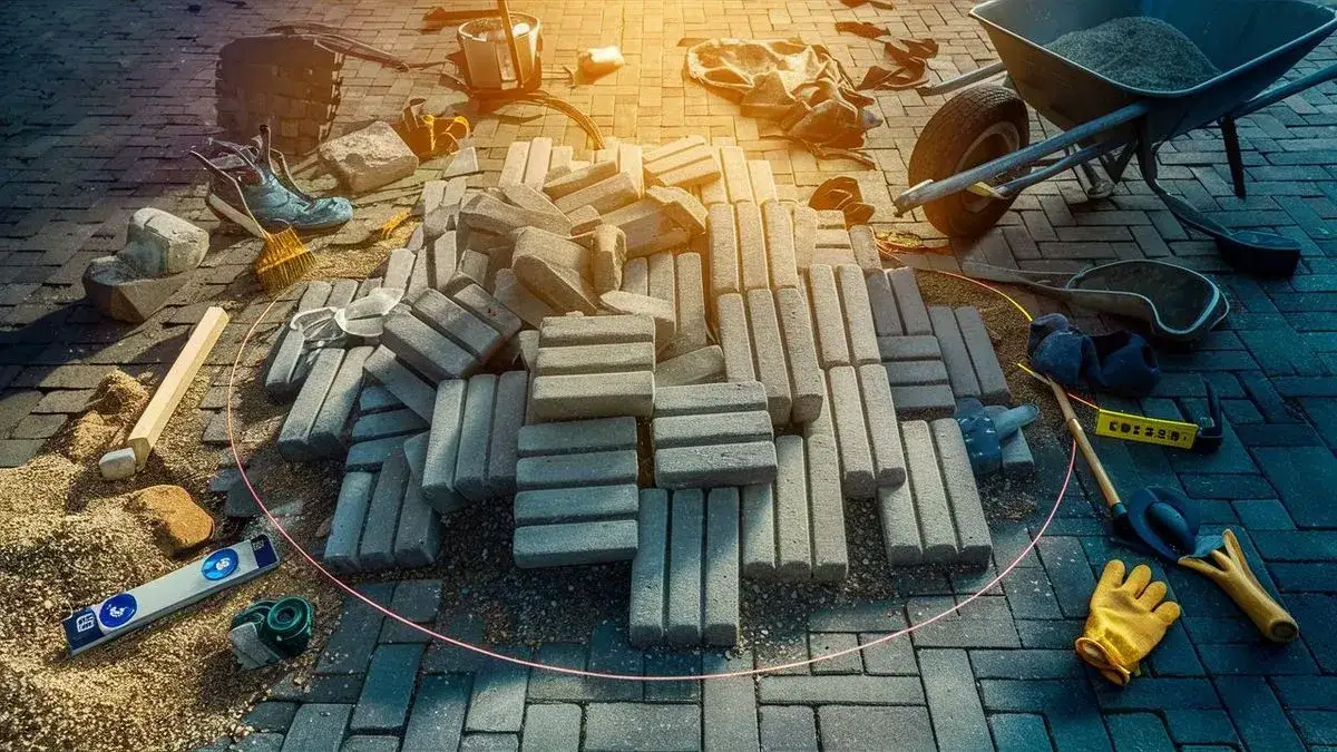 Jak ułożyć koło z kostki brukowej: 5 prostych kroków dla każdego