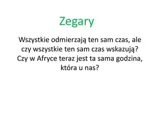 Aktualna godzina w Afryce: różnice czasowe i strefy w kluczowych krajach