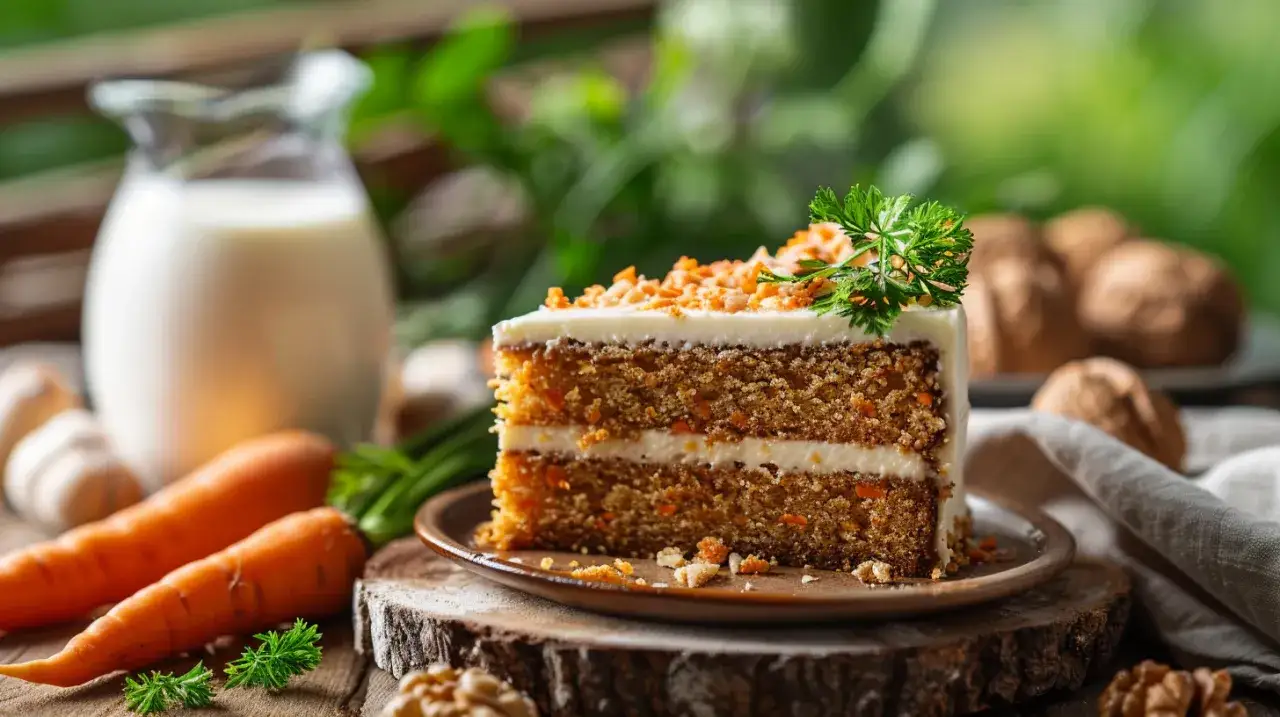 Wegańskie ciasto marchewkowe bez jajek i mleka: pyszne i zdrowe