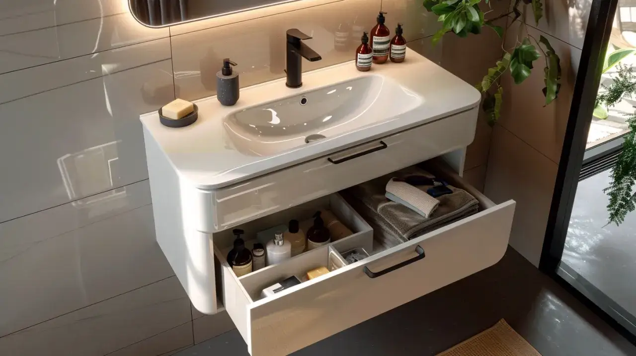 Dlaczego szafka 80 pod umywalkę to praktyczny wybór do łazienki?