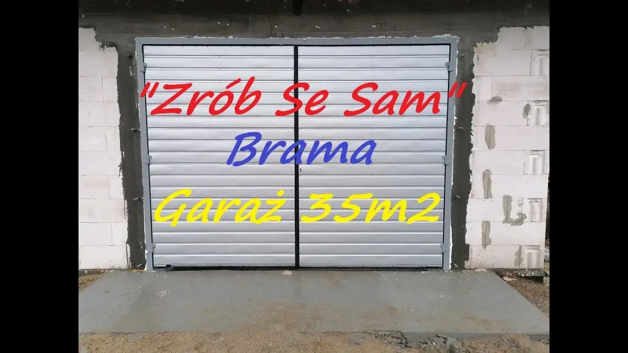 Jak zrobić bramę garażową dwuskrzydłową - proste kroki i porady