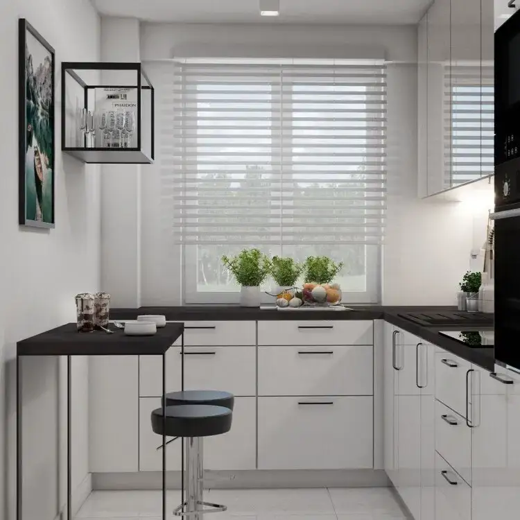 Okno w kuchni: równo z blatem czy wyżej? Poznaj zalety i wady