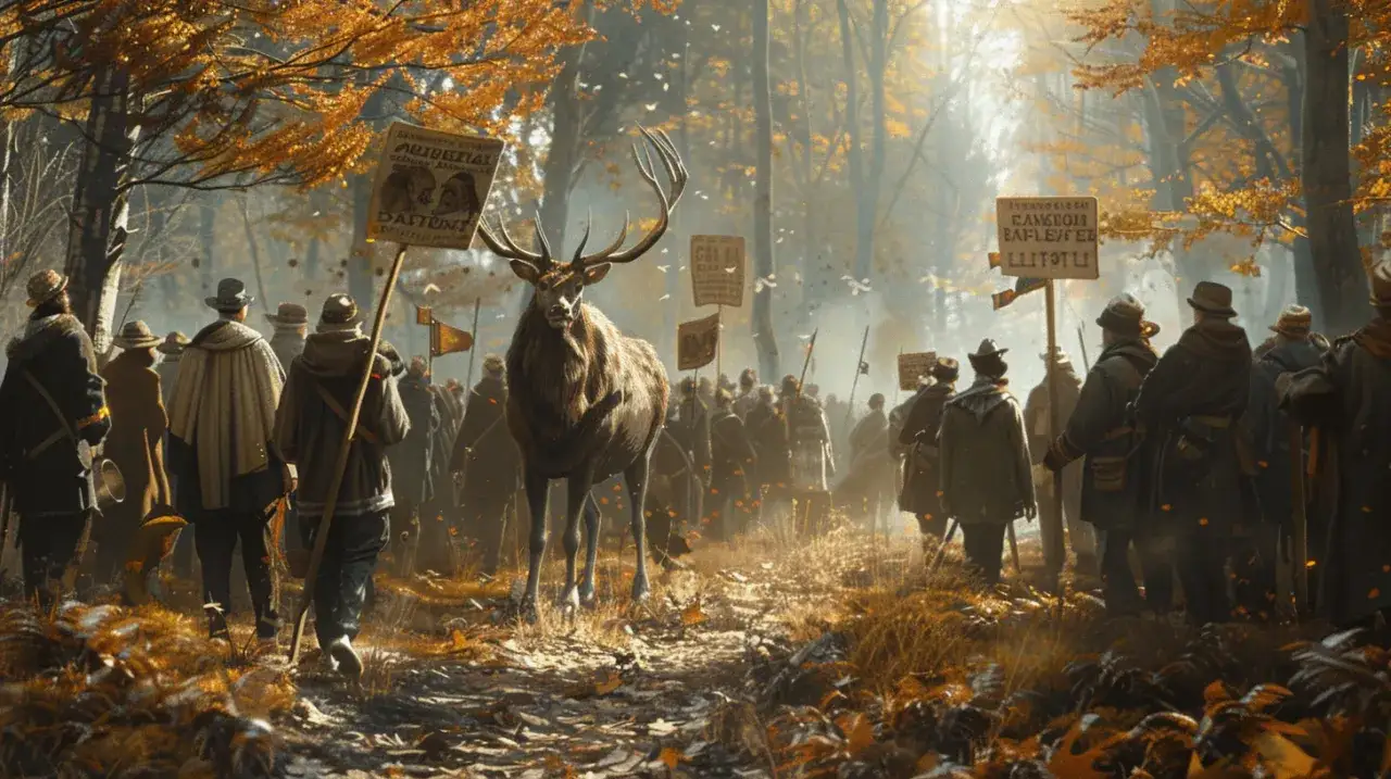 Protest myśliwych: O co walczą? Najnowsze informacje