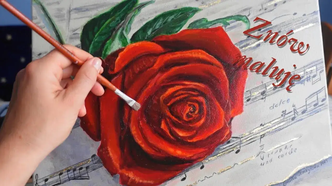 Jak malować kwiaty farbami akrylowymi – proste techniki i cenne wskazówki