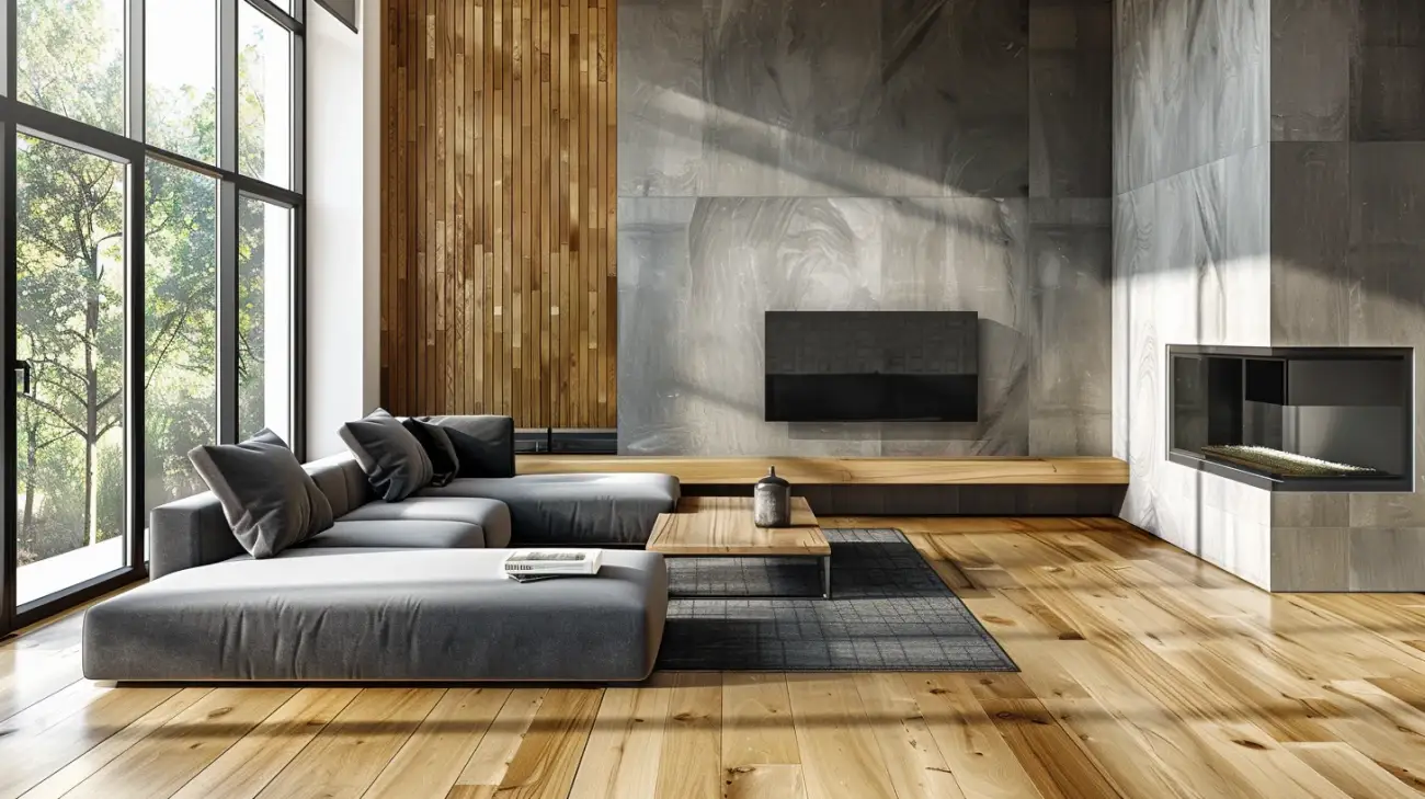 Jasne drewno - jakie kolory ścian będą najlepiej pasować?