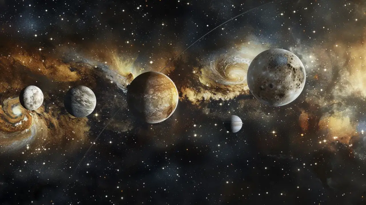 Księżyce Jowisza: Kosmiczna zagadka i tajemnice tych ciał niebieskich