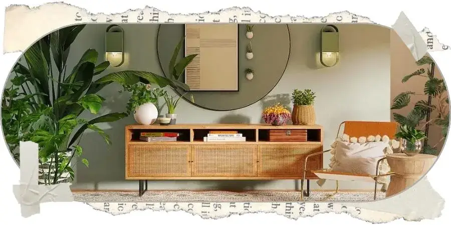 Co powiesić nad komodą w salonie - inspiracje i praktyczne porady