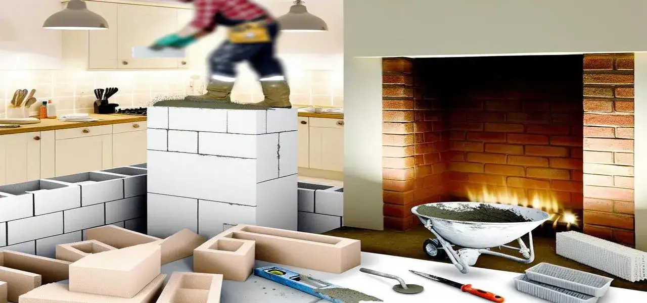 Jak obudować komin w kuchni - proste kroki i najlepsze materiały