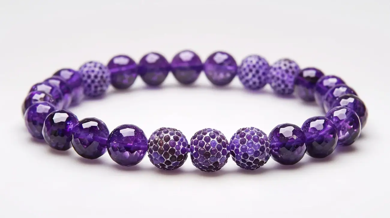 Fioletowa bransoletka: wyrazisty akcent w Twoim stylu