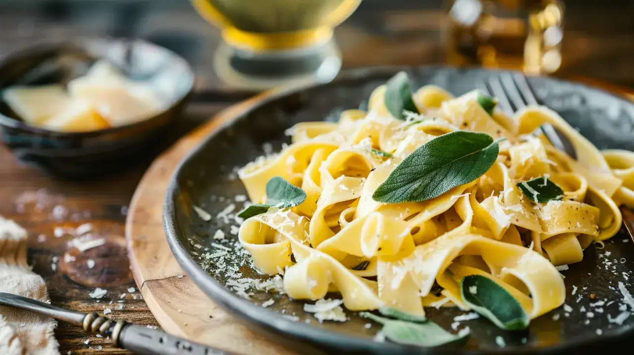 Makaron z szałwią: Niesamowity smak, który Cię zaskoczy na kolację