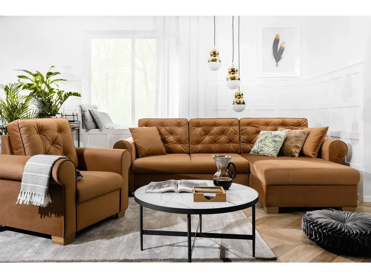 Jakie dodatki do brązowych mebli? Kolory, materiały i stylowe inspiracje