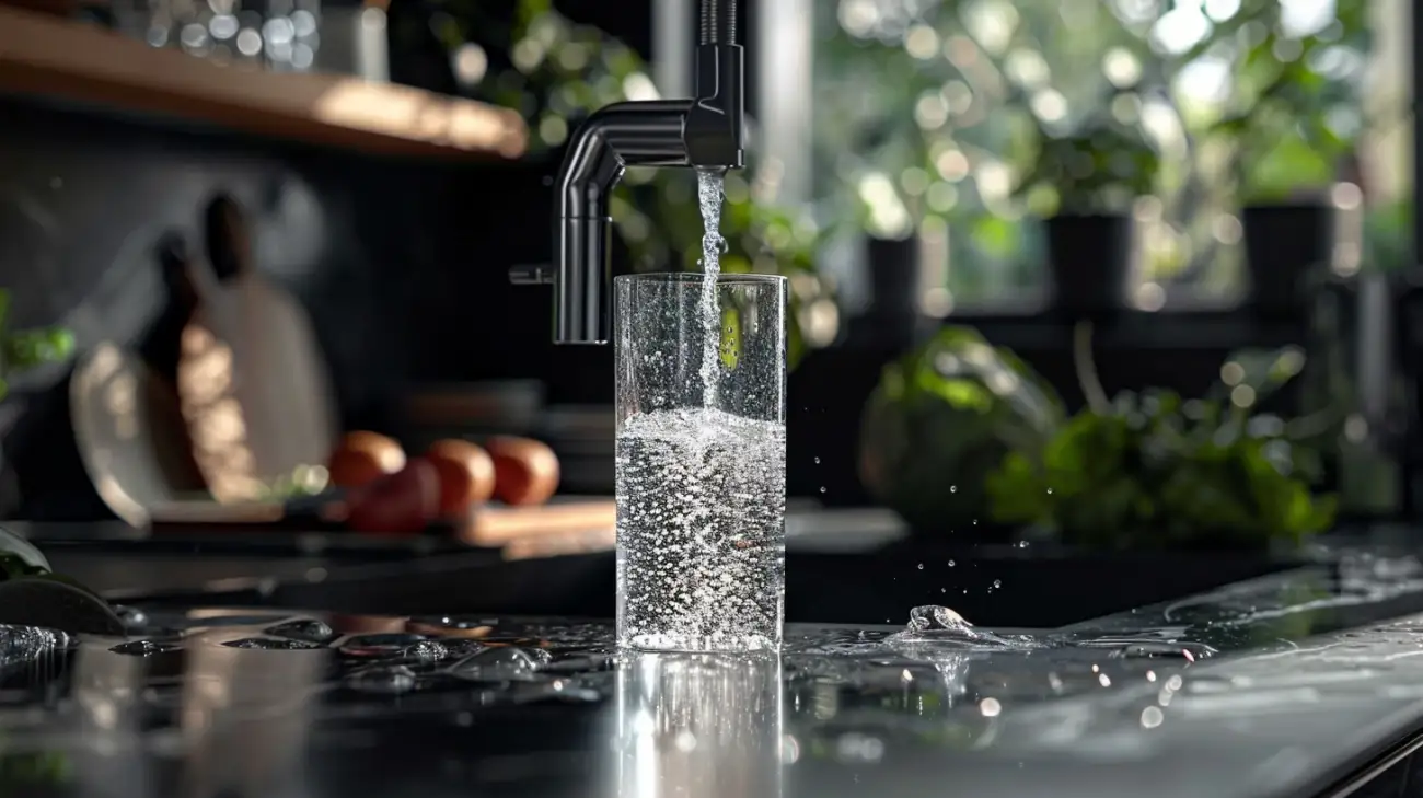 Kran z wodą gazowaną - zdrowie prosto z domowego kranu