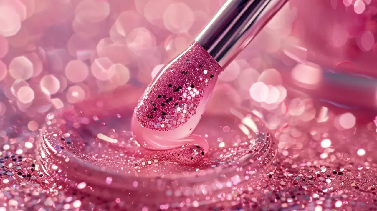 Błyszczący efekt paznokci z drobinkami - sprawdź jak to zrobić