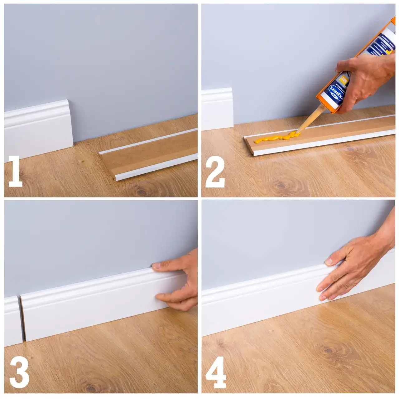 Jak prawidłowo kleić listwy przypodłogowe – uniknij błędów i zrób to sam!