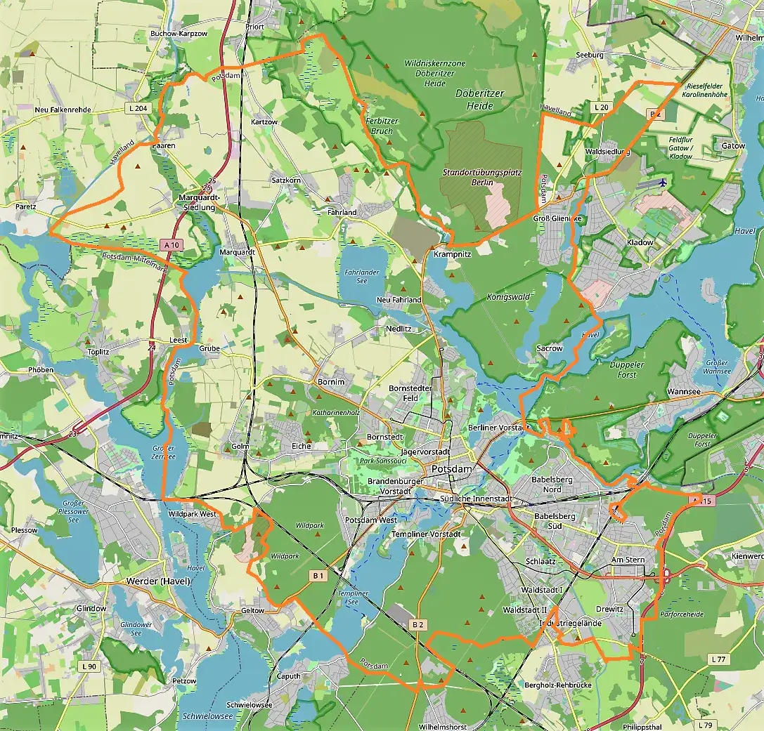 Mapa Poczdamu: Najciekawsze Atrakcje i Zabytki na Planie Miasta