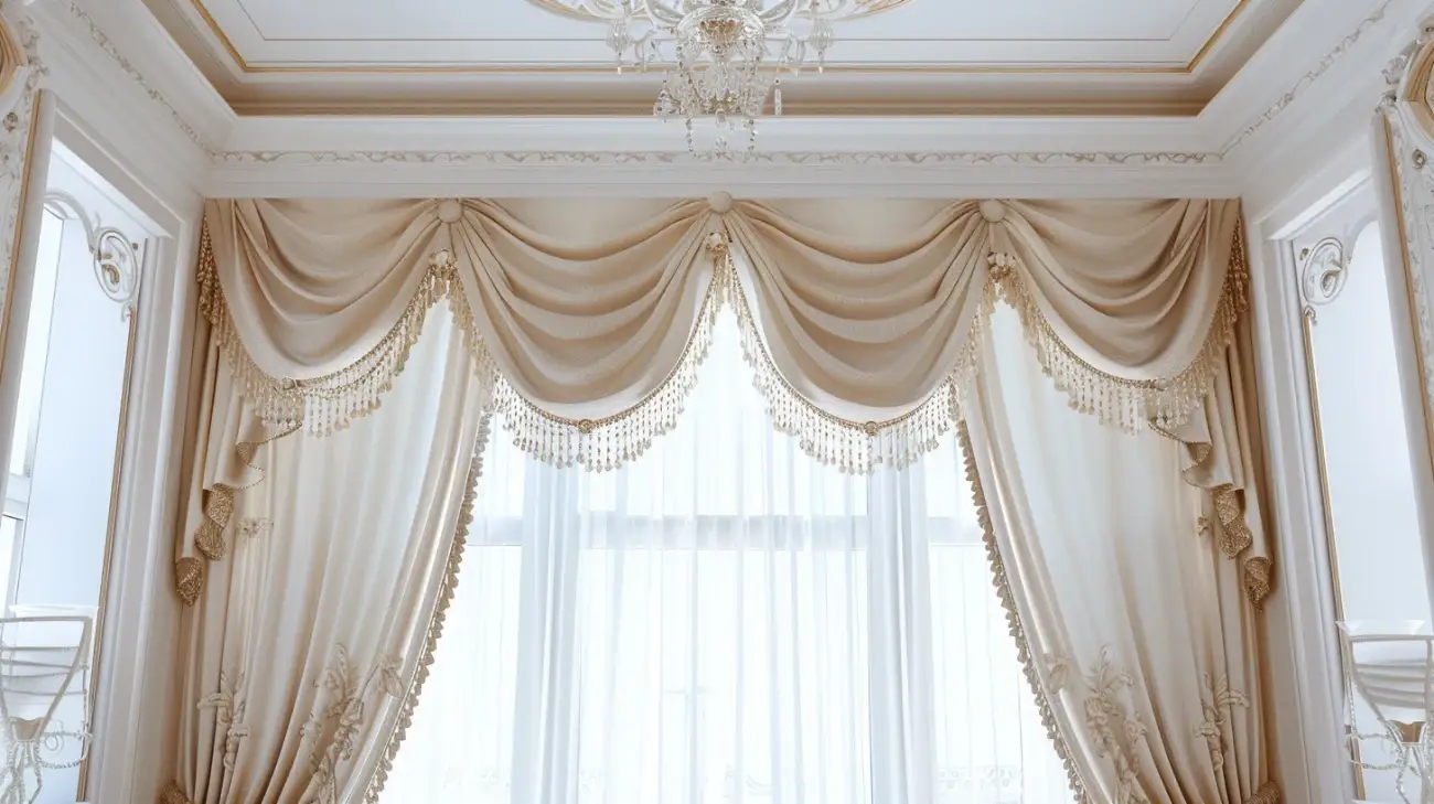 Karnisz łukowy we wnętrzu - elegancki detal czy zbędny zawrót?