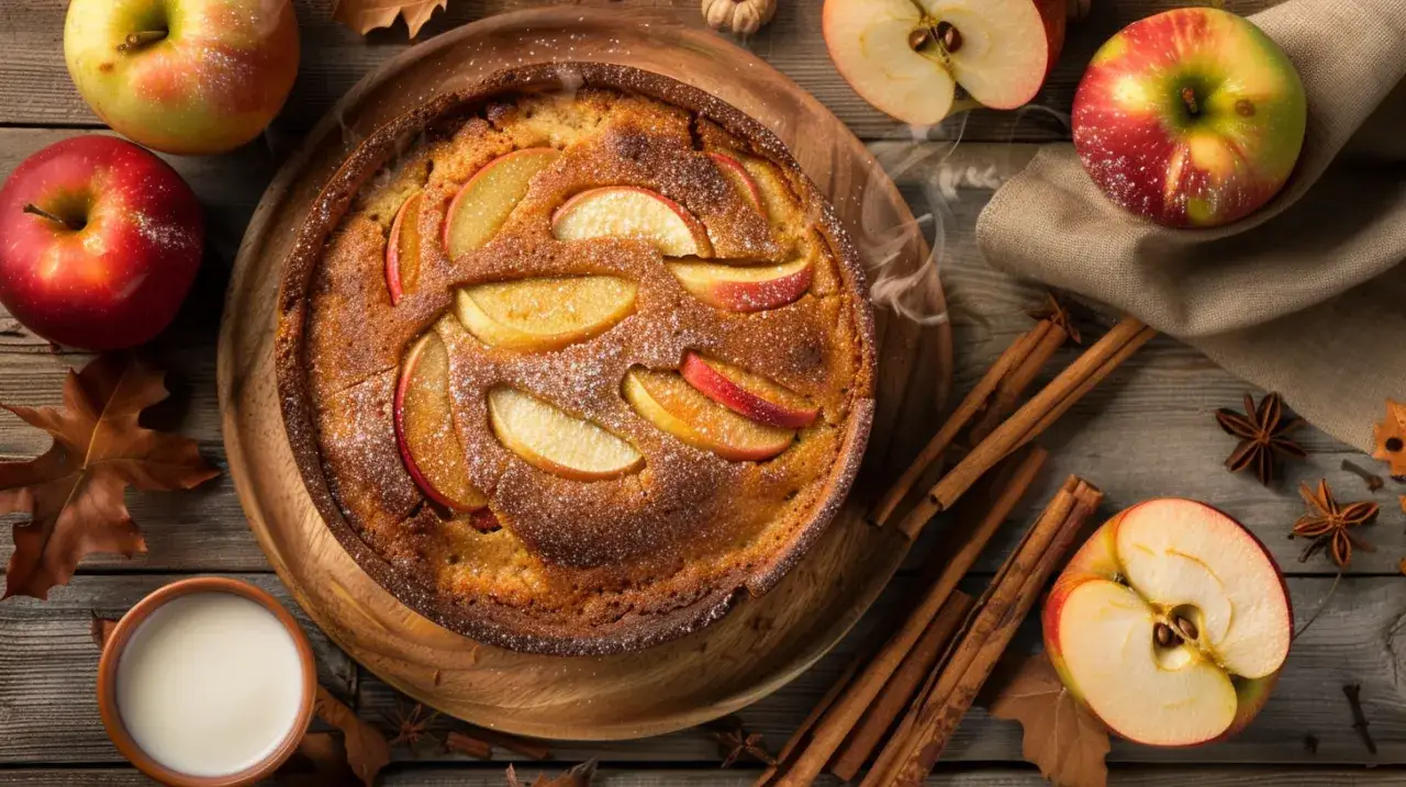 Ciasto wegańskie z jabłkami: Roślinny przysmak bez wyrzutów. Pycha!