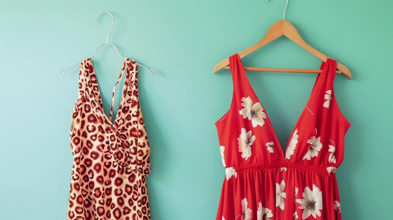 Czerwona sukienka w białe kwiaty: Czy to hit sezonu? Eksperci radzą