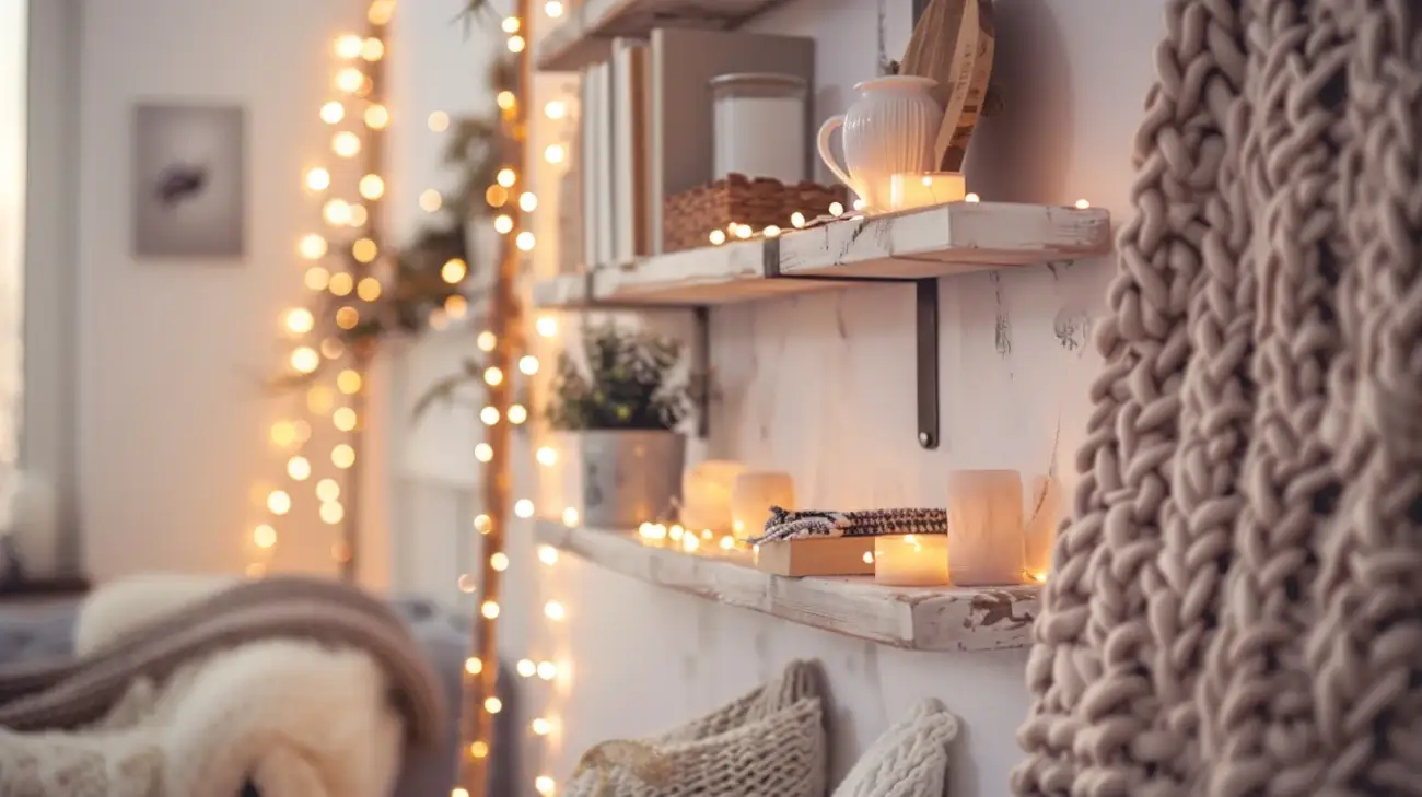 12 przytulnych inspiracji na zimowe dekoracje do domu