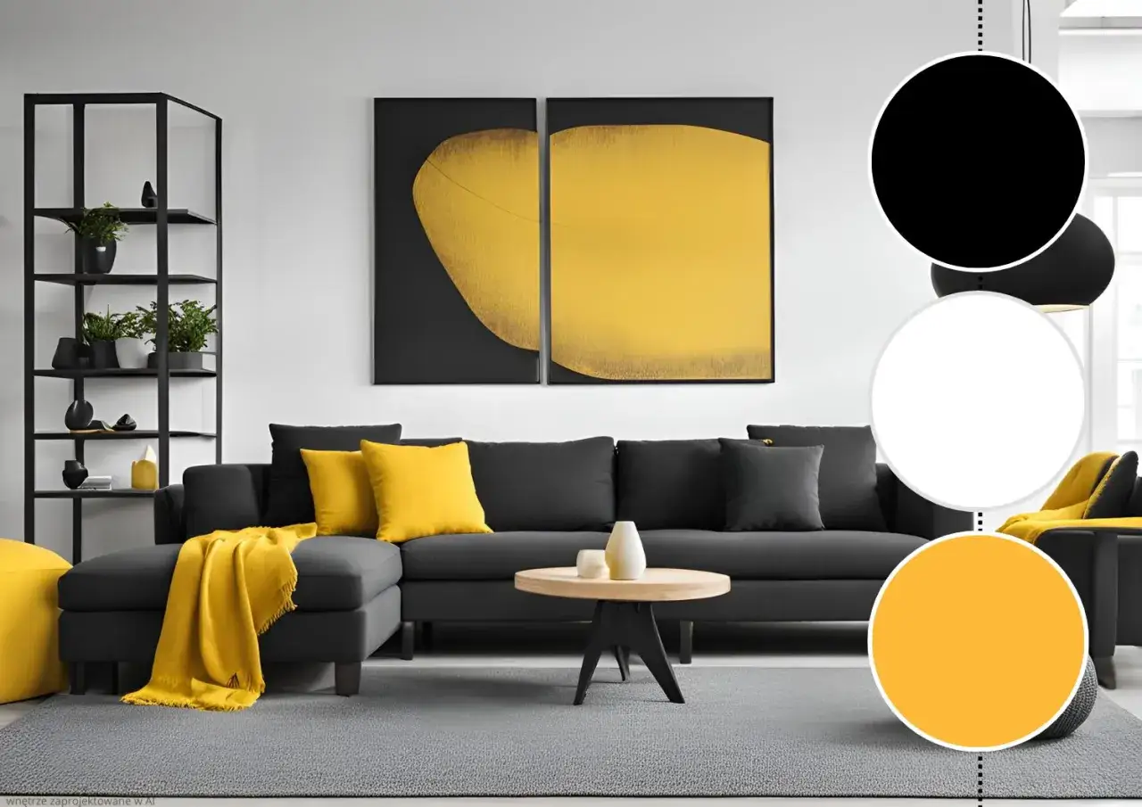 Jakie poduszki do czarnej kanapy wybrać, aby stworzyć idealne wnętrze